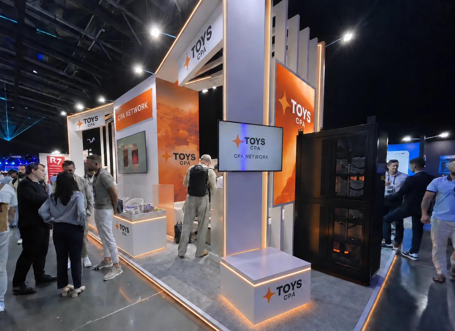 Стенд TOYS CPA на выставке